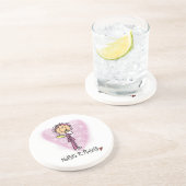 Verpleegkundigen R Angels T-shirts en cadeautjes Zandsteen Onderzetter (Zijkant)