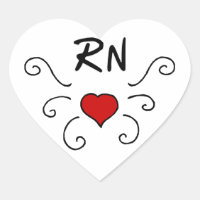Verpleegkundigen RN Liefde Tattoo
