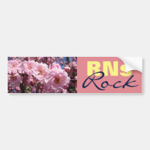 Verpleegkundigen Rock bumperstickers Verpleegsters
