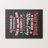 Verpleegkundigen | Student verpleegschool Legpuzzel (Horizontaal)