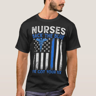 Verpleegkundigen terug het blauw dat ik heb je SI  T-shirt