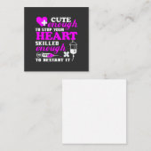 Verpleegkundigen | Toon voldoende verpleegster Notitiekaartje (Voorkant / Achterkant)