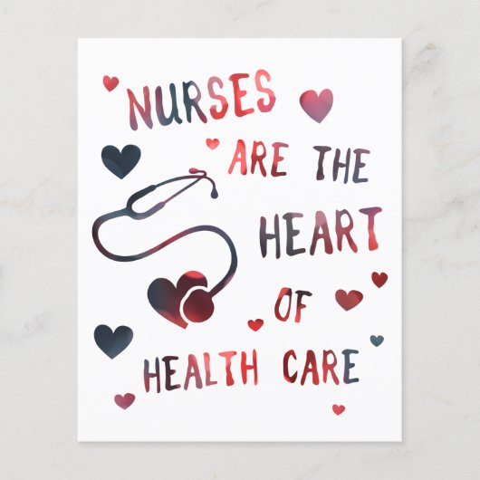 verpleegkundigen vormen het hart van de gezondheid (Voorkant)