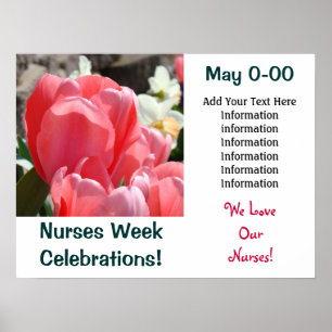 Verpleegkundigen Week Celebration posters Love Nur