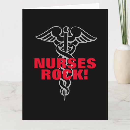 Verpleegkundigen Week Nursing School afstuderen gr Kaart (Voorkant)