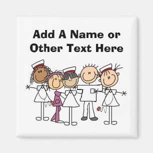 Verpleegkundigen Week T-shirts en cadeautjes Magneet