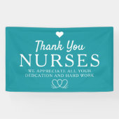 Verpleegkundigen Week Waardering Banner Dank u Ver (Horizontaal)