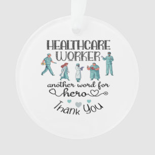 Verpleegkundigen Ziektezorgwerkers Ornament