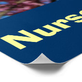 Verpleegkundigen zijn de Angels poster van de Aard (Hoek)