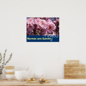 Verpleegkundigen zijn de Angels poster van de Aard (Keuken)