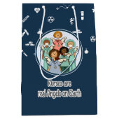 Verpleegkundigen zijn echte Angels op aarde Medium Cadeauzakje (Voorkant)