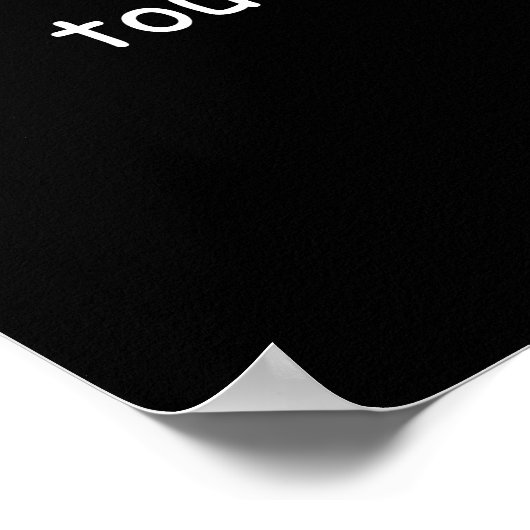 Verpleegkundigen zijn geboren Compassion Caring He Poster (Hoek)