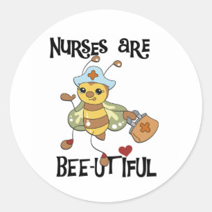 Verpleegkundigen zijn mooie Stickers