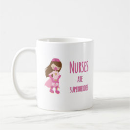 Verpleegkundigen zijn Superhelden Koffiemok
