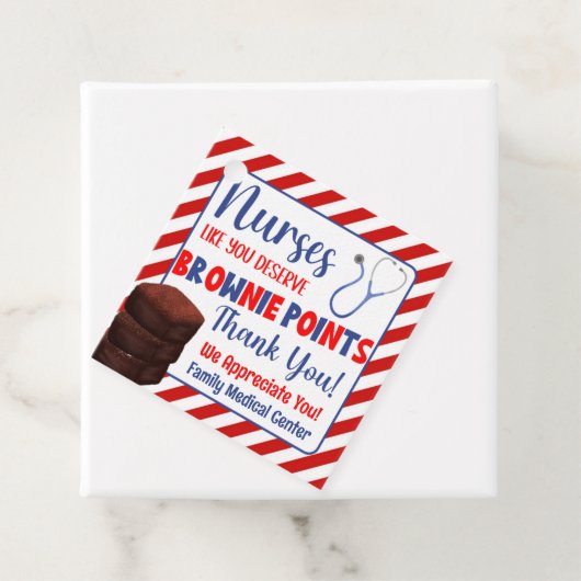 Verpleegkundigen zoals jullie verdienen jullie Bro Bedankjes Labels (In situ)