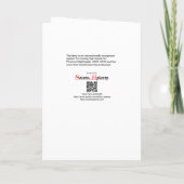 Verpleegkundigendag Dankbetuigingskaart Kaart (Achterkant)