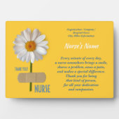 Verpleegkundigheid Aangepaste naam Cadeaucode Fotoplaat (voorkant)