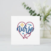 Verpleegkunsthonger Kaart (Staand voorkant)