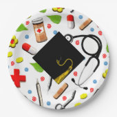 Verpleeglijk Afstuderen Papieren Bordje (Voorkant)