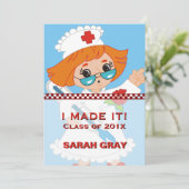 Verpleeglijk Afstuderen | Woningceremonie van de v Kaart (Staand voorkant)