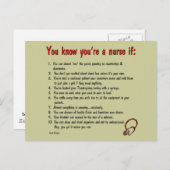 Verpleeglijk Briefkaart (Voorkant / Achterkant)