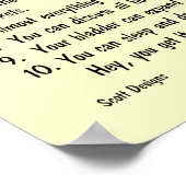 Verpleeglijk Poster (Hoek)