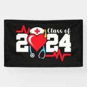 Verpleegschool Afstuderen 2024 Verpleegkundig Afst Spandoek (Horizontaal)