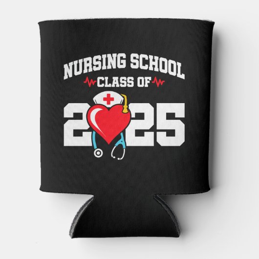 Verpleegschool Afstuderen 2025 Verpleegkundig Afst Blikjeskoeler (Voorkant)