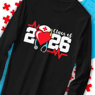Verpleegschool Afstuderen 2026 Verpleegkundig Afst T-shirt