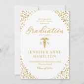 Verpleegschool Afstuderen Formele Aankondiging (Voorkant)