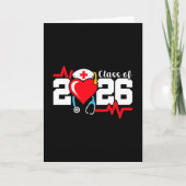 Verpleegschool Afstuderen - Verpleegbaar Afstudere Kaart (Voorkant)