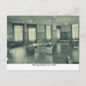 Verpleegschool, Lyon 1930 Briefkaart (Voorkant)