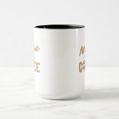 Verpleegster Aangedreven Door Koffie Grappig Mok (Midden)