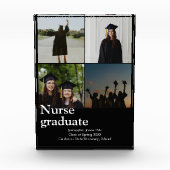 Verpleegster afstuderen aandenken fotoblokken (Voorkant)