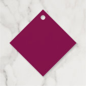 Verpleegster Afstuderen Dank U met Rode Caduceus Bedankjes Labels (Achterkant)