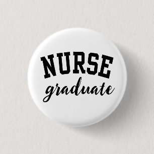 Verpleegster Afstuderen Ronde Button 3,2 Cm