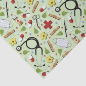 Verpleegster Afstuderen Tissuepapier (Detail)