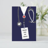 Verpleegster Bedankkaart (Staand voorkant)