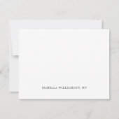 Verpleegster Bedankkaartjes (Achterkant)