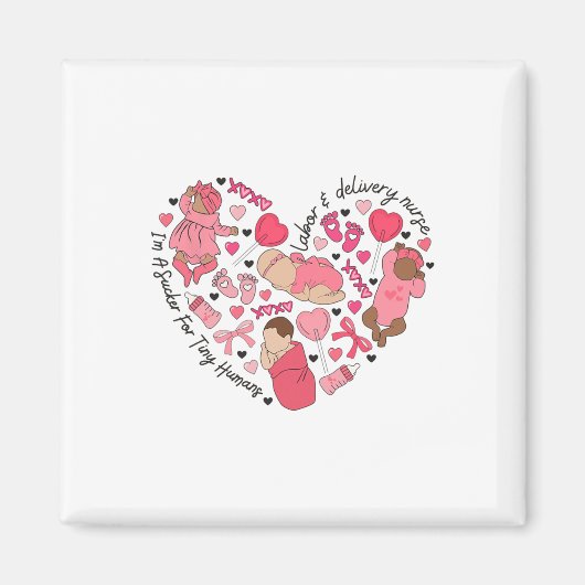 Verpleegster bij bevalling Valentijns sukkelaar vo Magneet (Voorkant)