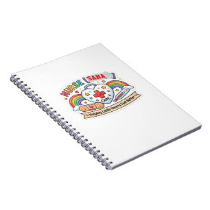 Verpleegster bordje Little Hearts First-Aid Compan Notitieboek
