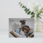 Verpleegster Briefkaart (Staand voorkant)