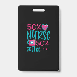Verpleegster Cadeau   50 Verpleegster 50 Koffie Badge