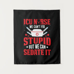 Verpleegster Cadeau IC-Verpleegster We Kunnen He Wandkleed