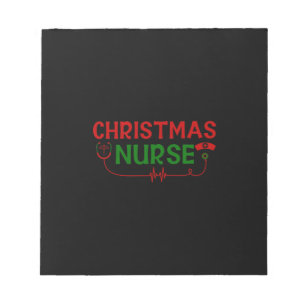 Verpleegster Cadeau Kerstverpleegster Notitieblok