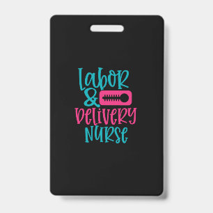 Verpleegster Cadeau Verpleegster Bevalling Badge