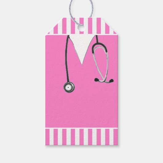 Verpleegster Cadeaulabel (Voorkant)