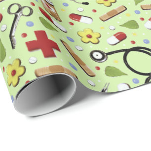 Verpleegster Cadeaupapier
