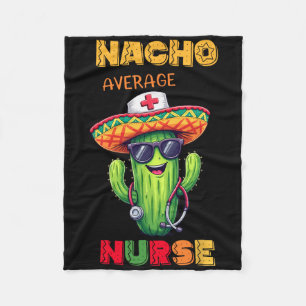 Verpleegster Cinco de Mayo Fiesta Mexicaanse Nursi Fleece Deken
