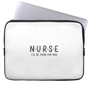Verpleegster Citatie Shirt Ontwerp Vector Grafisch Laptop Sleeve